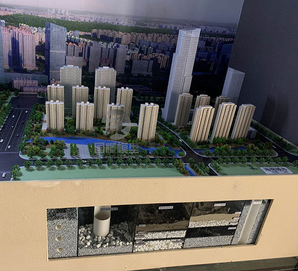 耒阳市建筑模型
